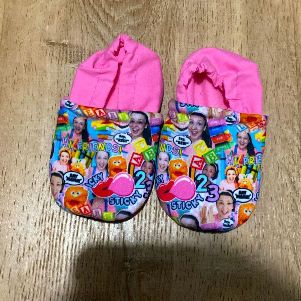 Miss Rachel Moccasins 🩷 -- homemade from Etsy